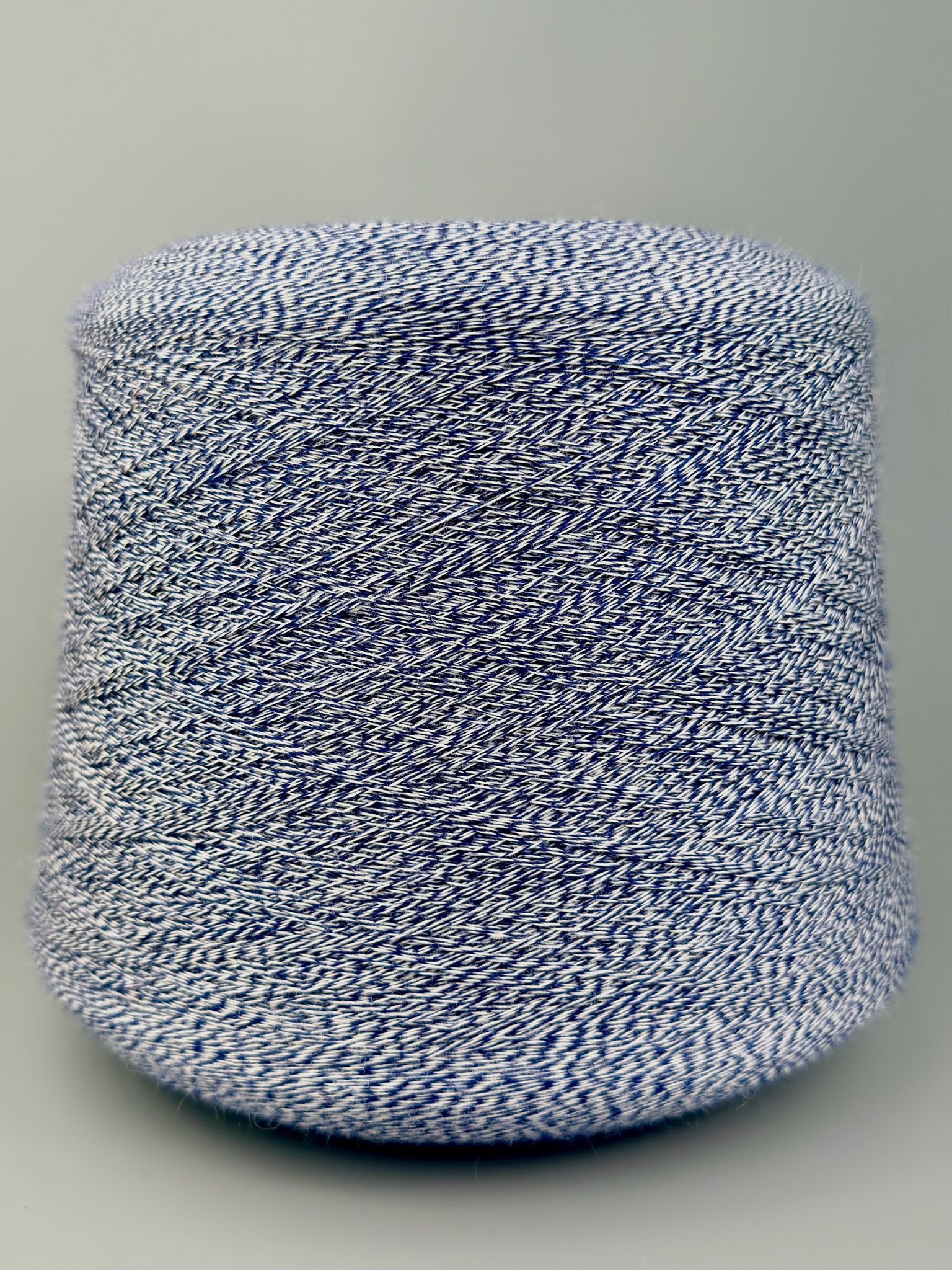 Tollegno 1900 Harmony Nm 2/30 – 100 % Merinowolle extrafein, col. Blau Weiss 42644 foto 2